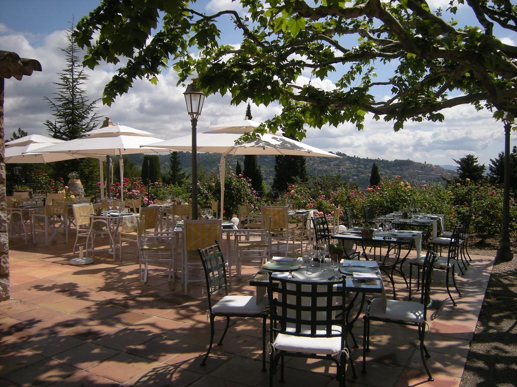 Les Chambres Du Restaurant Le Castellaras - Teritoria Фаянс Экстерьер фото